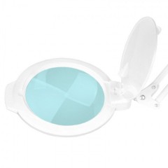 MOONLIGHT 8012/5" LED magnifying glass lamp WHITE