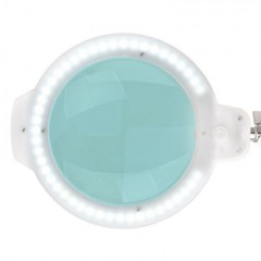 MOONLIGHT 8012/5" LED magnifying glass lamp WHITE