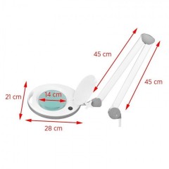 LAMP ELEGANTE 6014 60 LED SMD 5D TO THE WORKBOARD