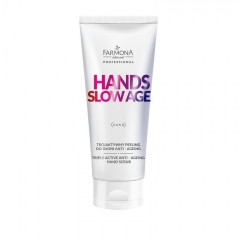 FARMONA HANDS SLOW AGE - Trójaktywny peeling do dłoni anti - ageing 200 ml