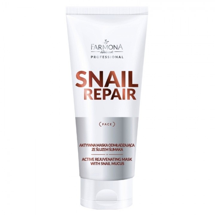 FARMONA SNAIL REPAIR - Aktywna maska odmładzająca ze śluzem ślimaka 200 ml