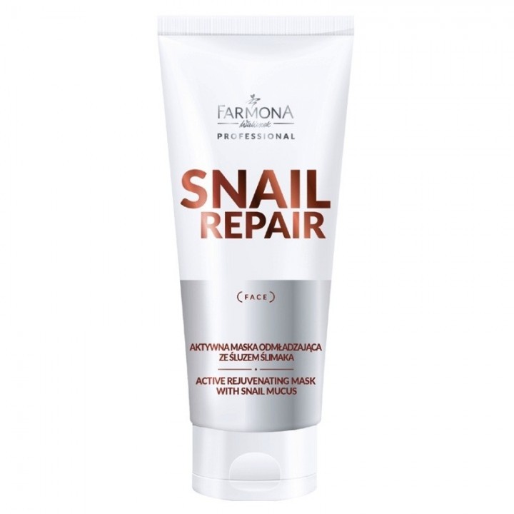 FARMONA SNAIL REPAIR - Aktywna maska odmładzająca ze śluzem ślimaka 200 ml