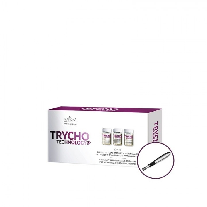 FARMONA TRYCHO TECHNOLOGY - Specjalistyczne ampułki wzmacniające 10×5ml