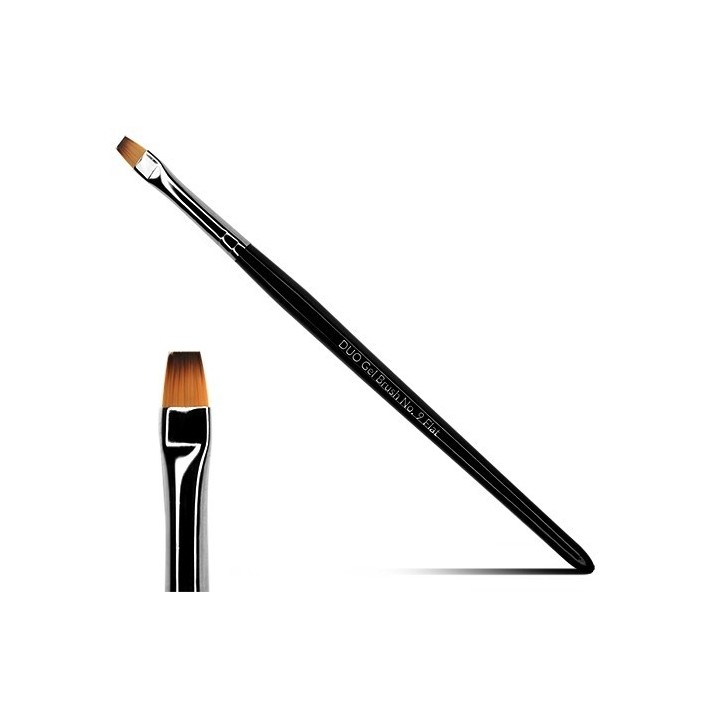 Pędzelek DUO Gel Brush No. 9 płaski