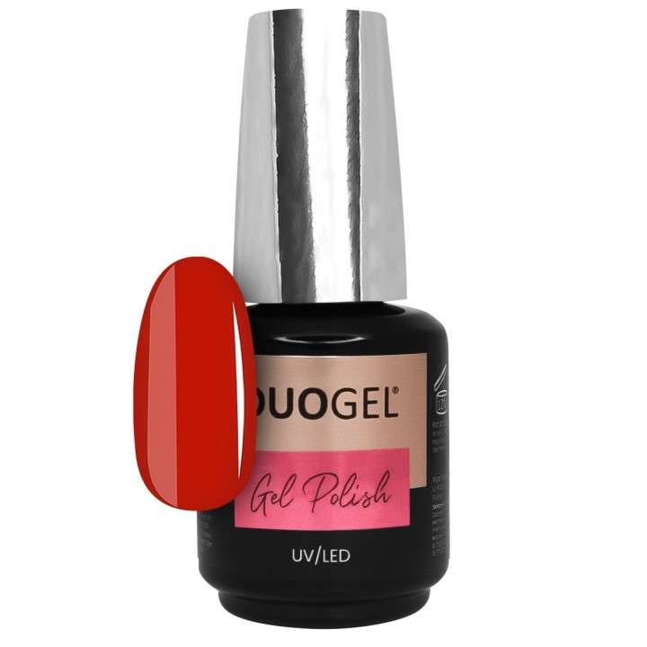 DUOGEL 023 Neon Red - lakier hybrydowy 6ml