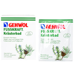 GEHWOL FUSSKRAFT Sól do Kąpieli stóp ziołowa 10x20 g