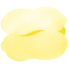 Disposable Pedicure Flip Flops - pack of 10 pairs YELLOW