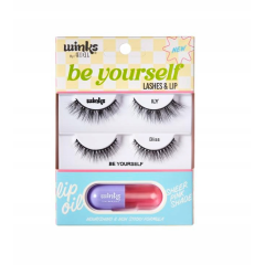 Ardell 2 pack Rzęsy WINKS BE YOURSELF + LIP OIL