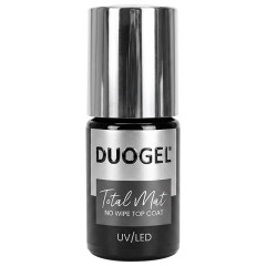 Top hybrydowy 6ml - Top Coat Total Mat No Wipe