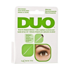 Klej do Sztucznych Rzęs DUO Brush On Ardell Bezbarwny z Witaminami 5 ml