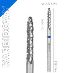Frez Karbidowy MINI Walec Bottom KR-M-WL-Fi23B